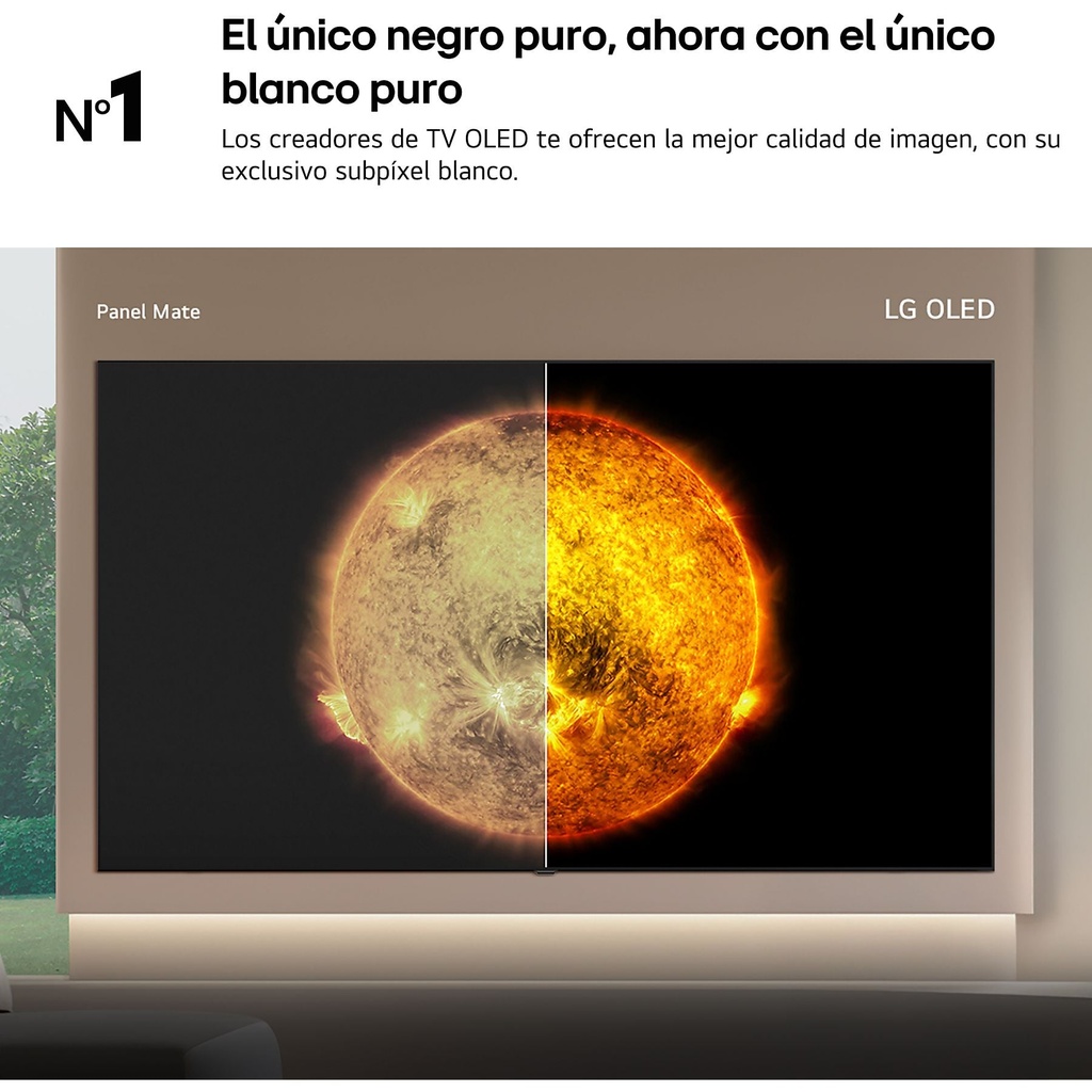 LG OLED77B6ELC, TV OLED 77", 4K, procesador 4K AI α8 Gen3