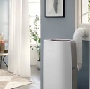 DeLonghi Pinguino GentleJet, aire acondicionado portátil, aparato 3 en 1: ventilador, aire acondicionado y deshumidificador, hasta 110 m³, Clase A+