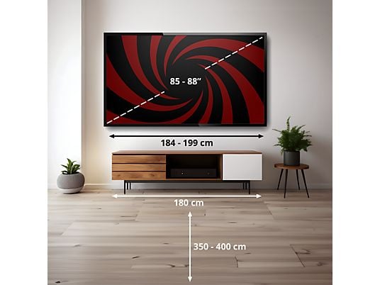 LG 86MRGB87B6B, TV RGB MINI LED, procesador a8 AI 4K Gen3, SMART TV Web OS