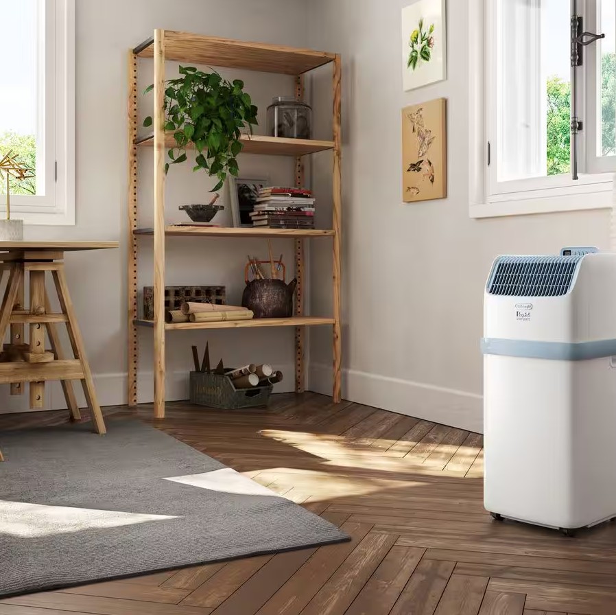 DeLonghi Pinguino Compact, aire acondicionado portátil, 3 velocidades, Clase A