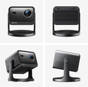 Mini Proyector Hisense Smart Tricroma Hisense UHD 4K, 65 a 300 pulgadas, 2500 Lumenes, Dolby Atmos, Dolby Vision, IMAX enhanced, HDR