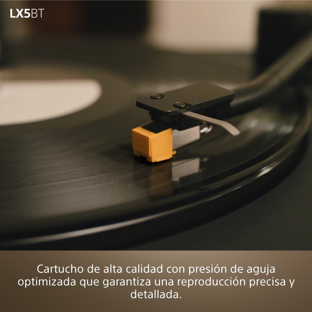 Sony PS-LX5BT, tocadiscos Bluetooth, línea y fono Capsula Audio-Technica AT 91
