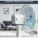 Rowenta VU2330F2, ventilador de mesa, 30cm, 3 velocidades, blanco