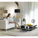 Rowenta VU2330F2, ventilador de mesa, 30cm, 3 velocidades, blanco