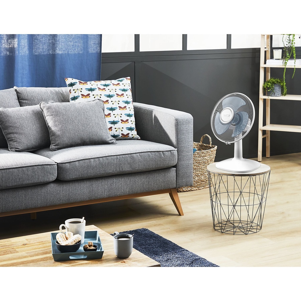 Rowenta VU2330F2, ventilador de mesa, 30cm, 3 velocidades, blanco