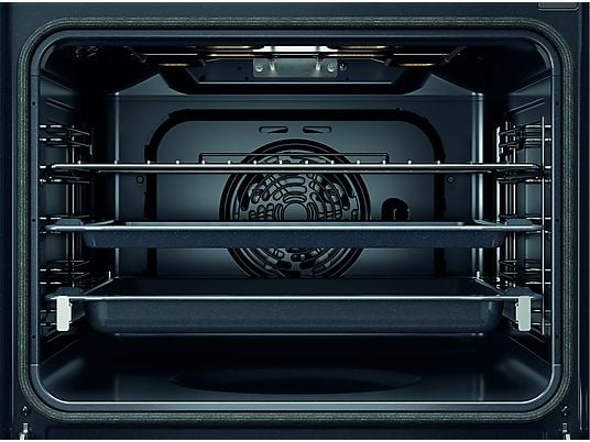 Whirlpool OMSR58RU1SB, Horno pirolítico , Multifunción, Color Negro