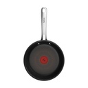 Tefal Excellence+, Sartén 6 capas FusionCore, mango de acero inoxidable, antiadherente ultrarresistente, Thermo-Signal, horno hasta 250 °C, libre de PFOA, fabricada en Francia