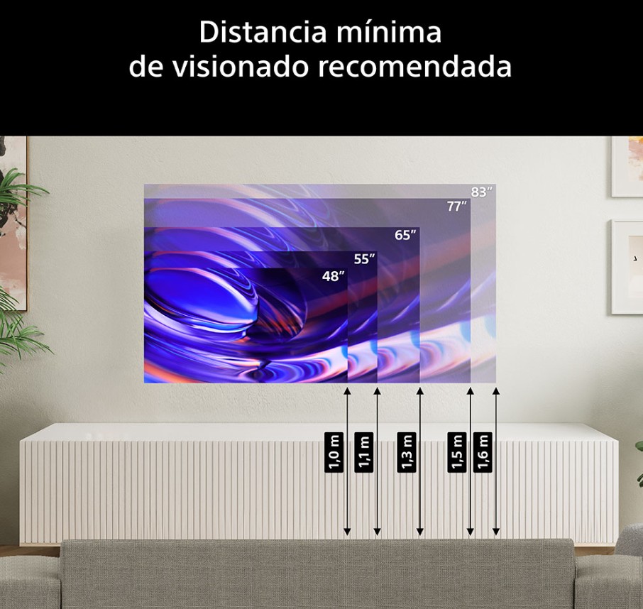 Sony K83A65, BRAVIA 6, 83", 4K OLED, Google TV