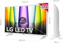 TV LG LED SMART TV LQ638 32"