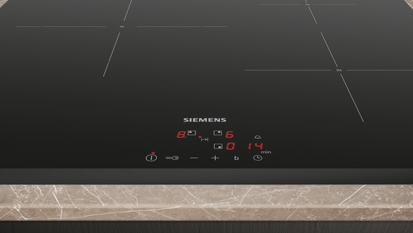 Siemens EU63KBJB5E, placa de inducción, 60cm, 4600W, iQ100