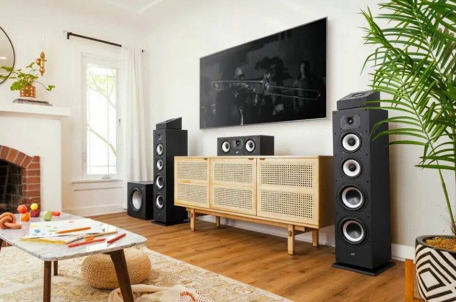 Polk MXT 70 ltavoz de suelo con certificado de audio de alta resolución