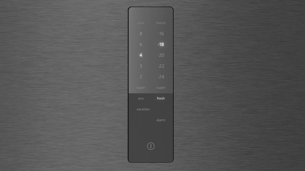Siemens KG36NXXBF, Frigorífico combinado de libre instalación, Black inox , not frost, 186 x 60 cm, IQ300