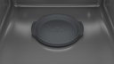Bosch HRA574BS0, horno multifunción con vapor, AirFry, sonda térmica, cristal negro y acero inox, serie 4