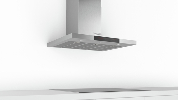 Bosch DWB98JQ50, Campana decorativa, box Slim, inox, ancho 90 cm, serie 6