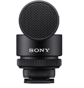 Sony ECM-G1, Micrófono direccional, sin cable, amortiguación de golpes, 0,089 kg