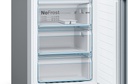 Bosch KGN36VIDA,  Frigorífico combi , 2 puertas, No Frost, 186 x 86 cm, Inox, Serie 4