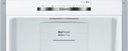 Bosch KGN36VWEA, Frigorífico combi , 2 puertas, No Frost, 186 x 60 cm, Inox, Serie 4