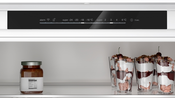 Bosch KBN96VSE0, Frigorífico combi integrable, 2 puertas, No Frost, 194 x 69 cm, Inox, Serie 4