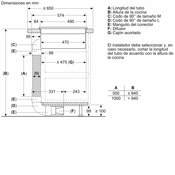 Siemens ED751HQ26E, Placa de inducción con extractor integrado, 70 cm, sin perfiles, iQ500