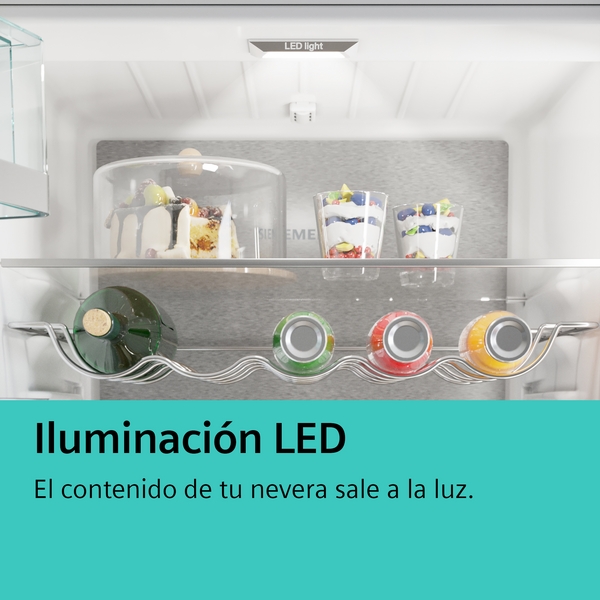 Siemens KF96RSBEA, frigorífico americano no frost, 572 l, 183 cm, cajón hyperfresh, supercongelación y refrigeración, negro