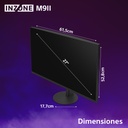 Monitor Gaming SONY INZONE M9 II, SDM27U9M2, Pantalla 27" 4K IPS, Tecnología Full Array, Frecuencia de hasta 160Hz, Tiempo de respuesta 1ms, Perfecto para PS5