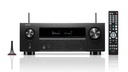 Denon Receptor AVR-X2800H, 7.2 Ch - 8K UHD Home Theater AVR, 150W por canal, transmisión inalámbrica a través de HEOS integrado, Bluetooth y Wi-Fi, Dolby Atmos, DTS