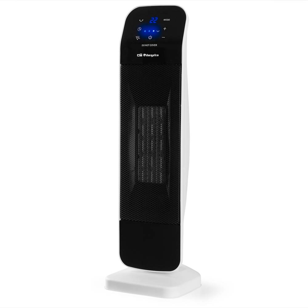 Orbegozo CR5029, calefactor cerámico oscilante, 2000w, pantalla LED