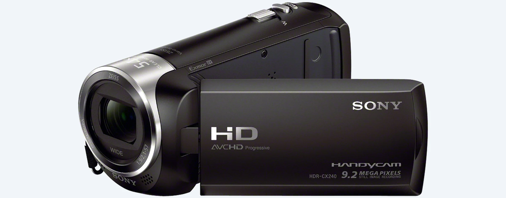 Sony HDR-CX240 - Videocámara (2.51 MP, Pantalla de 2.7", Zoom óptico 27x)
