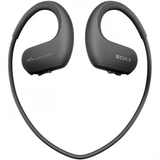 Sony Walkman NW-WS413B Auricular MP3 Deportivo, 32 Gramos 4GB Resistente al Agua, Black