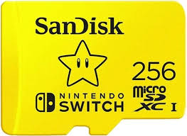 Sandisk 00183573 256GB SD micro (SDXC Class 10 UHS-I U3) Nintendo Switch