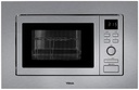 Teka MWE202 FI, microondas integrable con grill, 1000w, 20l, 5 niveles, inox