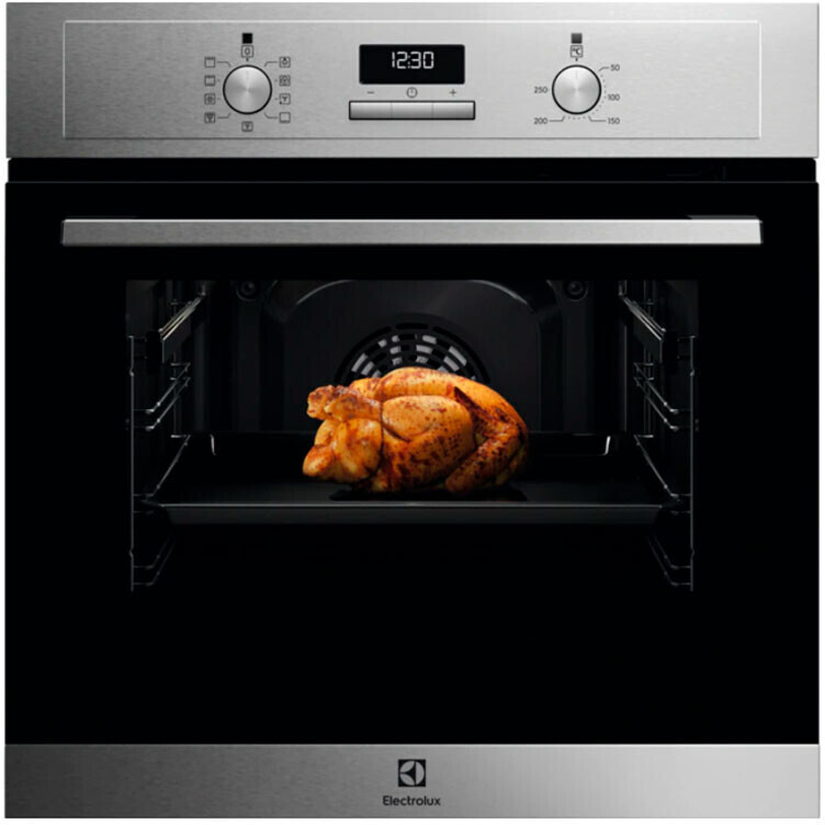Electrolux EOF3H50BX, horno multifunción, 59x56x55cm, con AquaClean, 65l, inox, clase A