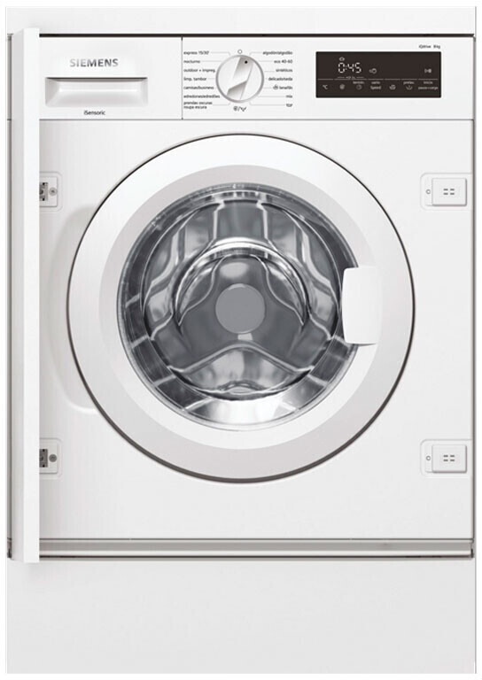 Siemens WI14W542ES, Lavadora integrable, 8 kg, 1400 r.p.m, iQ700