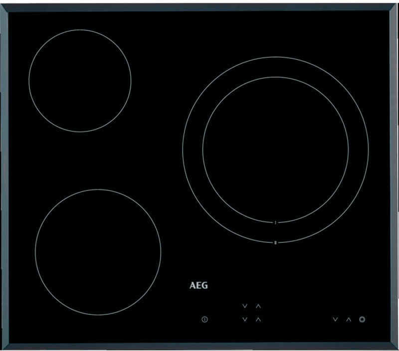 AEG HK623021FB, placa vitrocerámica, 3 fuegos, 60cm, serie 3000