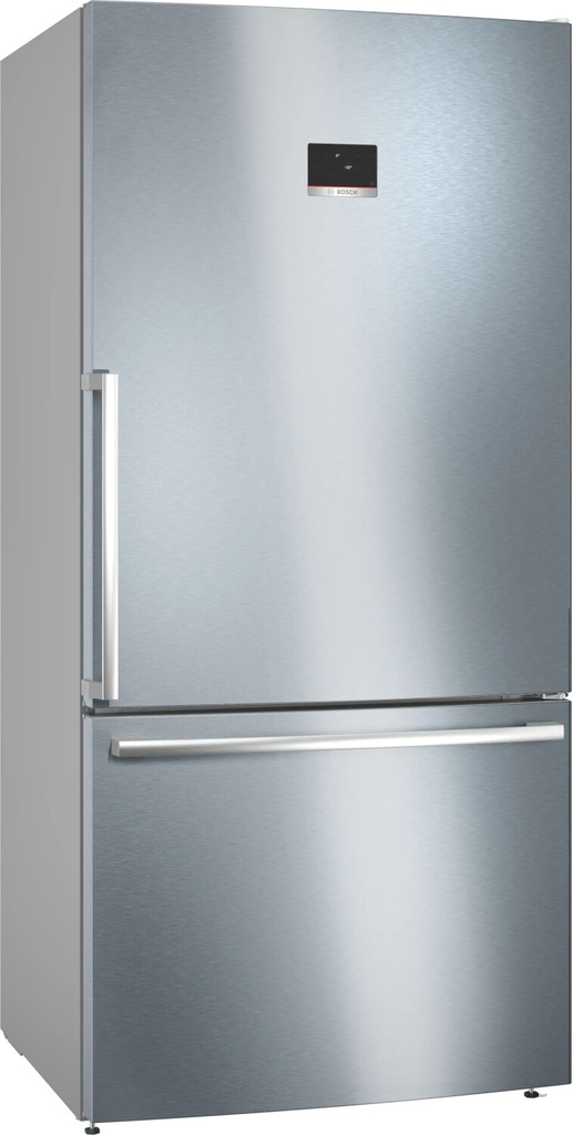 Bosch KGB86XIEP , Frigorífico combi , 2 puertas, No Frost, 186 x 86 cm, Inox, Serie 4
