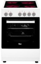 Teka FS 502 4VE, cocina eléctrica, 4 zonas, 50cm, vitro y horno eléctrico