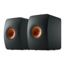 KEF LS-50 Wireless II, altavoz de estantería, 380W, Bass réflex bidireccional, 12ª generación, hasta 108 dB