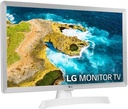 LG 24TQ510SWZ, TV 24" Led, Smart TV, DVB-T2 (H.265), Blanco