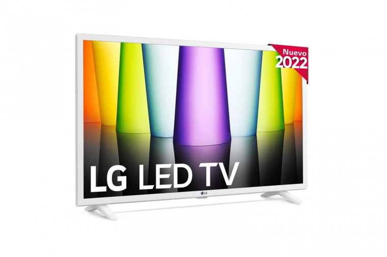 LG 32LQ63806LC, TV 32", Full HD, Smart TV, webOS22, HDR10 Pro, HGiG, Cloud Gaming, blanco