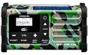 Sangean MMR-88 DAB-C, Radio de emergencia con manivela y carga solar, DAB+ / FM, Camuflaje