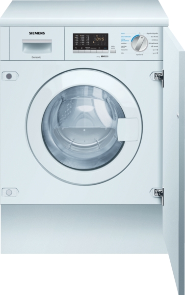 Siemens WK14D543ES, lavadora 7 kg, secadora 4 kg, integrable, blanco, iQ500