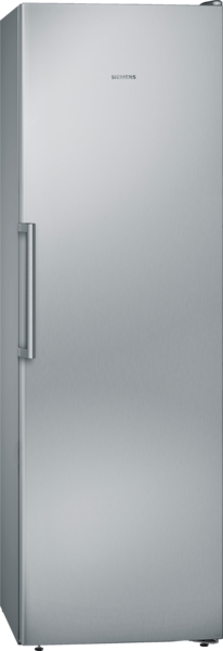 Siemens GS36NVIEP, congelador una puerta, NoFrost, inox, iQ300, clase E
