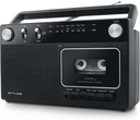 Muse M-152 RC, Reproductor y grabador de cassete, Radio analógica FM / MW