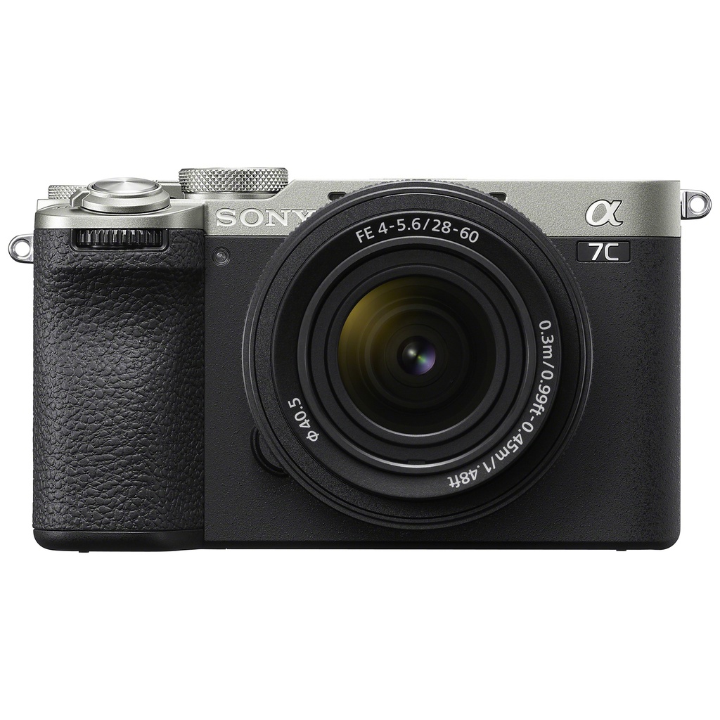 Sony Alpha 7C II cámara mirrorless (Full-Frame) compacta, 33MP, autoenfoque avanzado en Tiempo Real y 4K, Ideal para fotografía Profesional y vlogging, silver