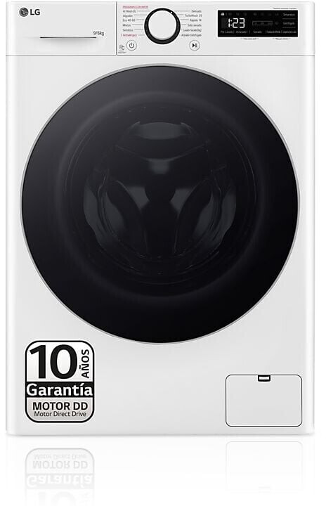 LG F4DR6009A1W, lavadora secadora, 9/6kg, 1400rpm, clase A