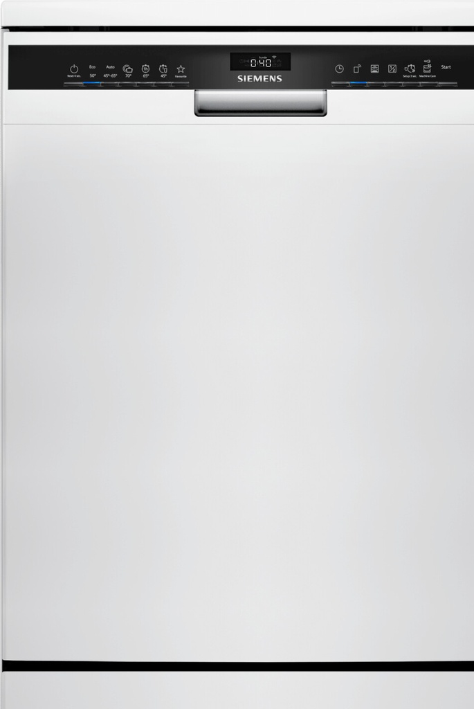 Siemens SN23EW03ME, lavavajillas de libre instalación 60 cm, blanco, clase B, iQ300