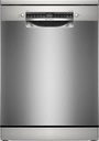 Bosch SMS4HTI00E, lavavajillas de libre instalación, 60 cm, acero inoxidable, serie 4, clase D