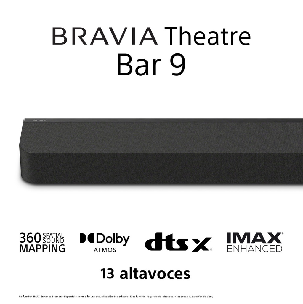 SONY HT-A9000 BRAVIA Theatre Bar 9, Barra de Sonido TV