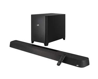 Polk Magnifi MAX AX, barra de sonido 5.1.2. con subwoofer inalámbrico