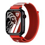 SaveFamily Save Watch +, reloj GPS para niños, llamadas, whatsapp, edicion Athletic Club, tela roja